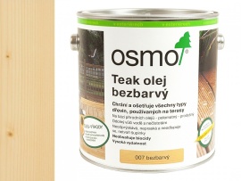 Osmo Color 007 Teak olej na terasy bezbarvý 2,5l