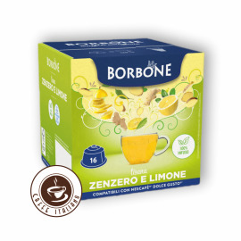 Caffe Borbone Čaj citrón & zázvor 16ks