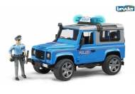 Bruder 02597 Land Rover Defender policajné auto s figúrkou policajta - cena, porovnanie