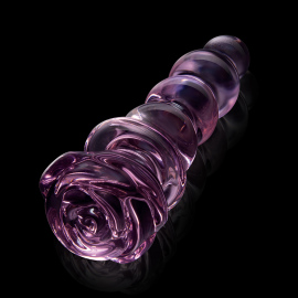 Dream Toys Glaze Glass Rosebud Beaded Plug