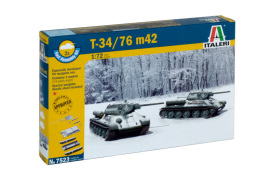 Italeri Fast Assembly tanky 7523 - T 34 / 76 m42