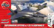 Airfix Gift Set letadlo A50190 - 'Then and Now' Spitfire Mk.Vc & F-35B Lightning II - cena, porovnanie