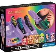 Clementoni Rainbow High - Vlasový make up - Módny dúhový účes - cena, porovnanie