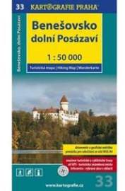 Benešovsko Dolní Posázaví 1:50 000