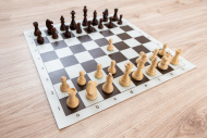 Drevená šachová súprava Staunton klasik hnedá - cena, porovnanie