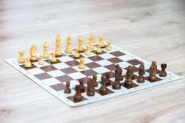 Palisander klasik s hnedou šachovnicou