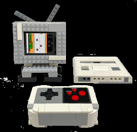 Computron Bricks Console Arcade