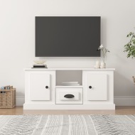 vidaXL TV skrinka biela 100x35,5x45 cm kompozitné drevo - cena, porovnanie