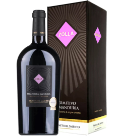 Vigneti Del Salento Zolla Primitivo di Manduria Gift Box Magnum 1,5l