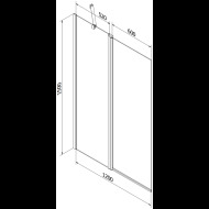 Mexen Cube vaňa 180x80cm 550518080X9412117077 - cena, porovnanie