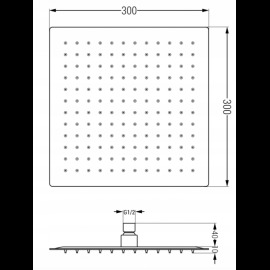 Mexen Slim 79130-70 sprcha