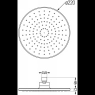 Mexen D-40 79740-20 sprcha - cena, porovnanie