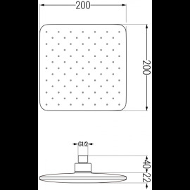 Mexen D-62 79762-50 sprcha