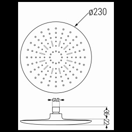 Mexen D-67 79767-00 sprcha