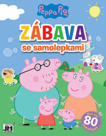 Zábava se samolepkami Prasátko Peppa