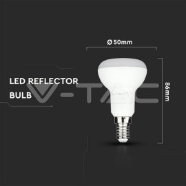 V-Tac PRO LED žiarovka - E14 R50 4,8W 3000K