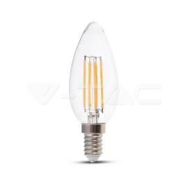 V-Tac LED žiarovka E14 C37 4W 3000K