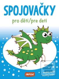 Spojovačky pro děti/pre deti - modrý sešit