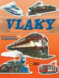 Vlaky více než 50 samolepek