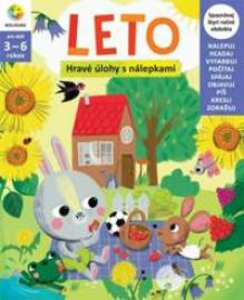 Leto - hravé úlohy s nálepkami