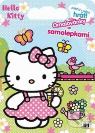 Hello Kitty 2 Omalovánky se samolepkami