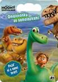 Hodný dinosaurus Omalovánky se samolepkami