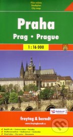 Praha 1:16 000 plán města