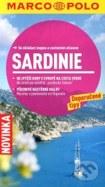 Sardinie - Průvodce se skládací mapou