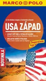 USA západ - Průvodce se skládací mapou