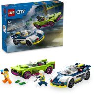 Lego City 60415 Naháňačka policajného auta a športiak - cena, porovnanie