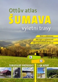 Ottův atlas výletní trasy Šumava