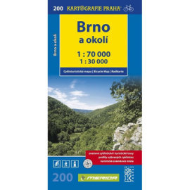 Brno a okolí (cyklomapa)