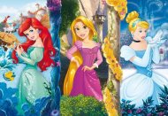 Clementoni Puzzle Disney princezné: Ariel, Rapunzel a Popoluška MAXI 60 - cena, porovnanie