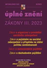 Aktualizace III/5 2023 O organizaci a provádění sociálního zabezpečení