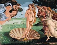 Zuty Maľovanie podľa čísel Zrodenie Venuše (S. Botticelli), 80x100cm napnuté plátno na rám - cena, porovnanie