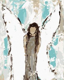 Zuty Maľovaný anjel (Haley Bush), 80x100cm plátno napnuté na rám