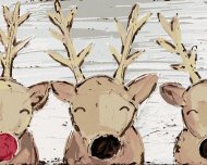 Zuty Sob Rudolf a priatelia (Haley Bush), 80x100cm plátno napnuté na rám - cena, porovnanie