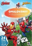 Marvel - Omalovánky se samolepkami A4 - cena, porovnanie