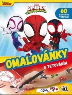 Spidey - Úžasní přátelé - Omalovánky s tetováním - cena, porovnanie