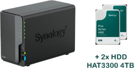 Synology DS224+2xHAT3300-4T