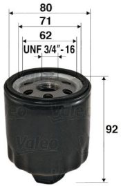 Valeo Olejový filter 586009