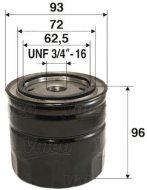 Valeo Olejový filter 586019 - cena, porovnanie