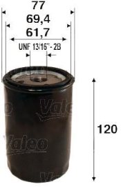 Valeo Olejový filter 586099
