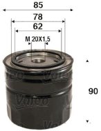 Valeo Olejový filter 586089 - cena, porovnanie