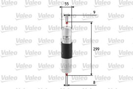 Valeo Palivový filter 587014