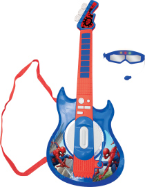 Lexibook Elektronická gitara s okuliarmi Spider-Man