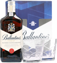 Ballantine´s + 2 poháre 0,7l