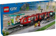 Lego City 60423 Električka a zastávka v centre mesta - cena, porovnanie