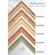 Alfaram.sk Zrkadlo v štýlovom drevenom ráme - 3502 - cena, porovnanie