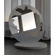 Alfaram.sk Okrúhle kozmetické zrkadlo na stojane - BLUMI - cena, porovnanie